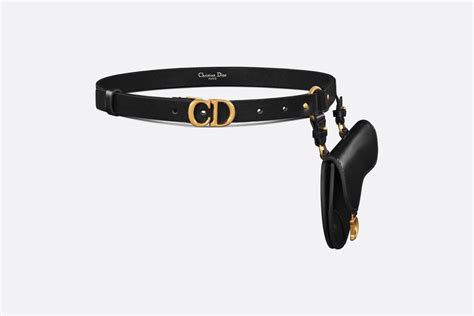 dior saddle removable pouch belt